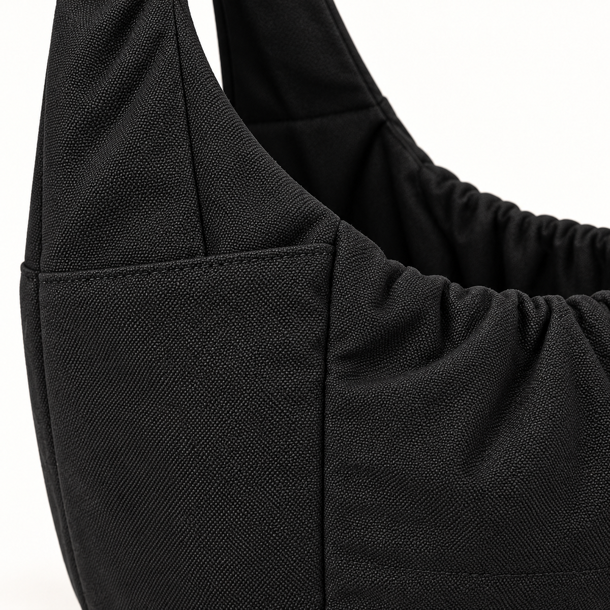 Pet Sling Carrier — Black — product detail — product illustration